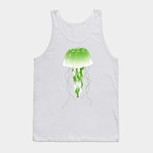 Green Jellofish Tank Top